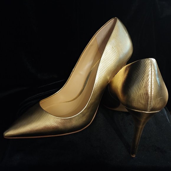 Daya by Zendaya Kyle II - Metallic Gold - USSize 10 - Picture 3 of 5